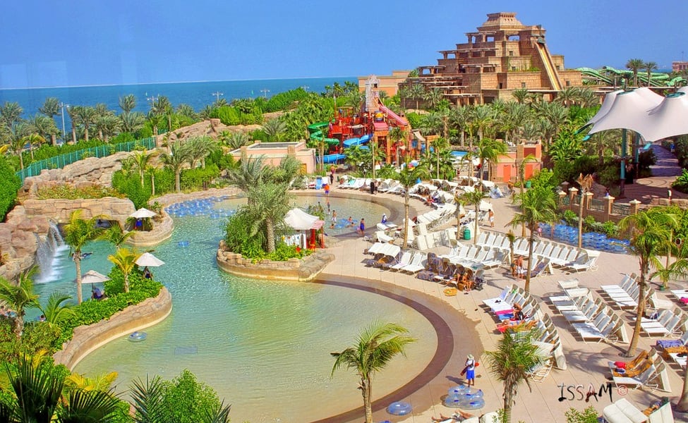 The Aquaventure Waterpark: Slides, Rides, Sharks, Sting Rays And More In Dubai